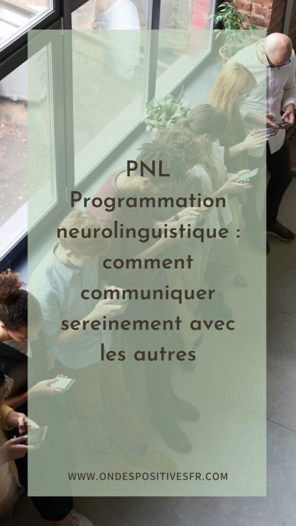 programmation neurolinguistiquePNL comment communiquer sereinement avec les autres